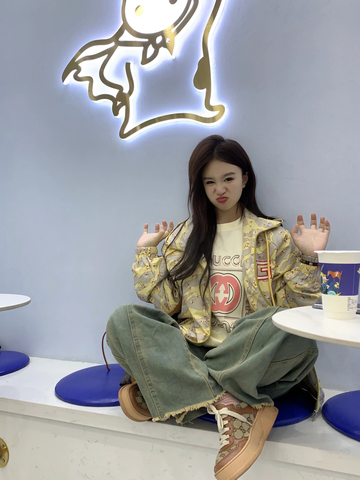 古驰 Gucci 高定典藏名品高定成衣时装外套连衣裙衬衫T恤 #265CA375 4