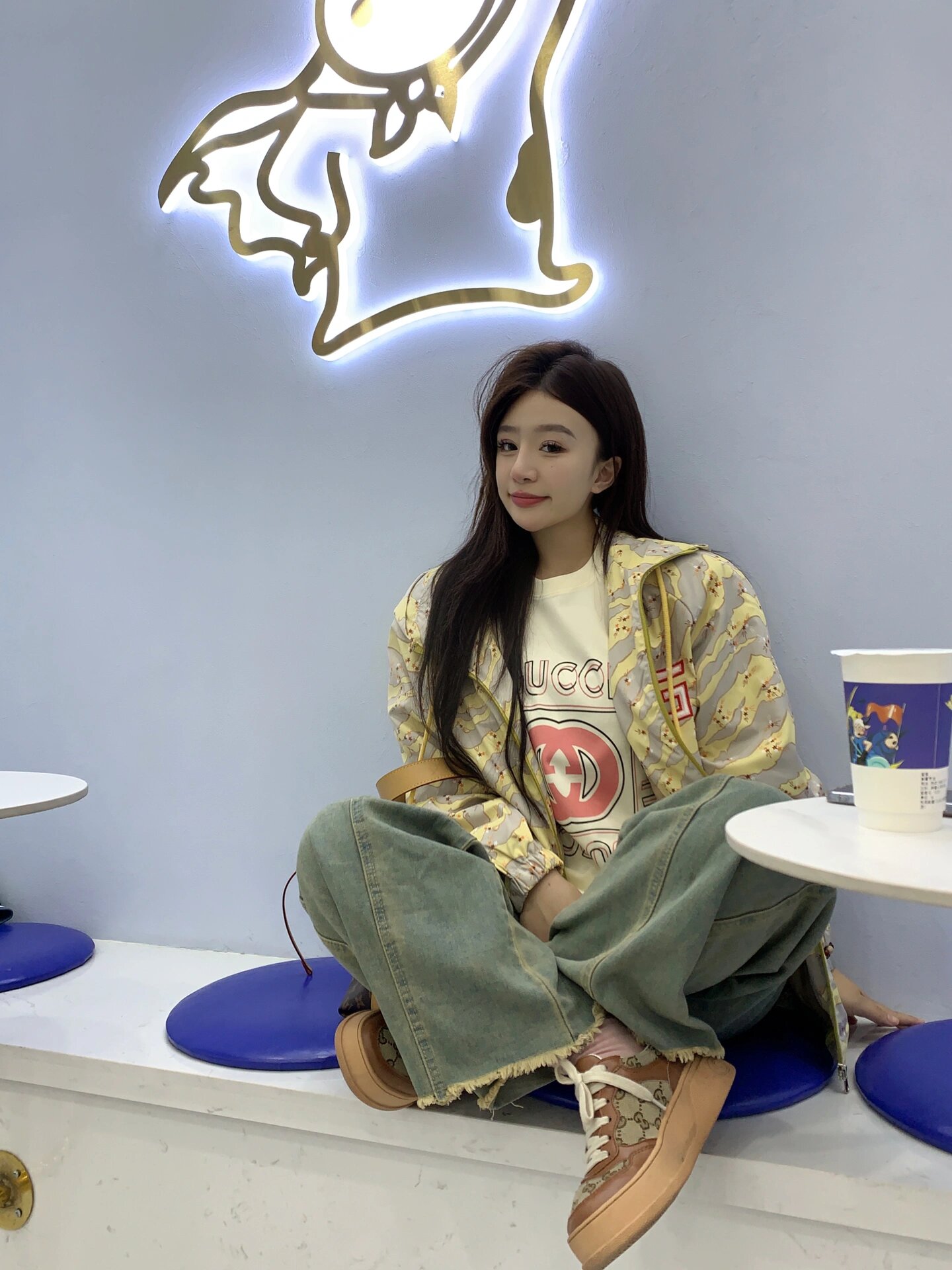 古驰 Gucci 高定典藏名品高定成衣时装外套连衣裙衬衫T恤 #265CA375 3