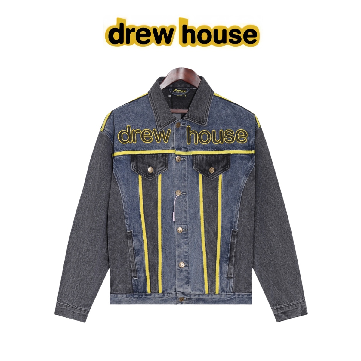 [Original] Número de modelo: XL026 [Nuevo] Drew House | Carita sonriente Edición limitada de Japón, chaqueta …
