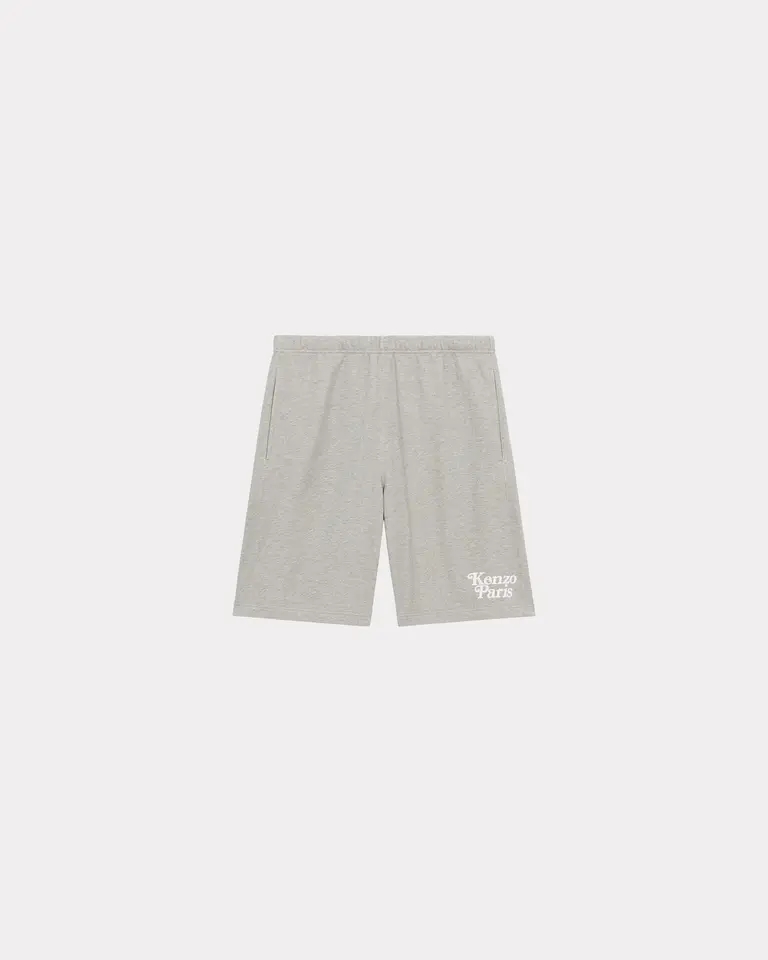 P158 ¡En stock! KENZO BY VERDY pantalones cortos clásicos con logo en inglés de flocado. Pantalones cortos clásicos "KE…