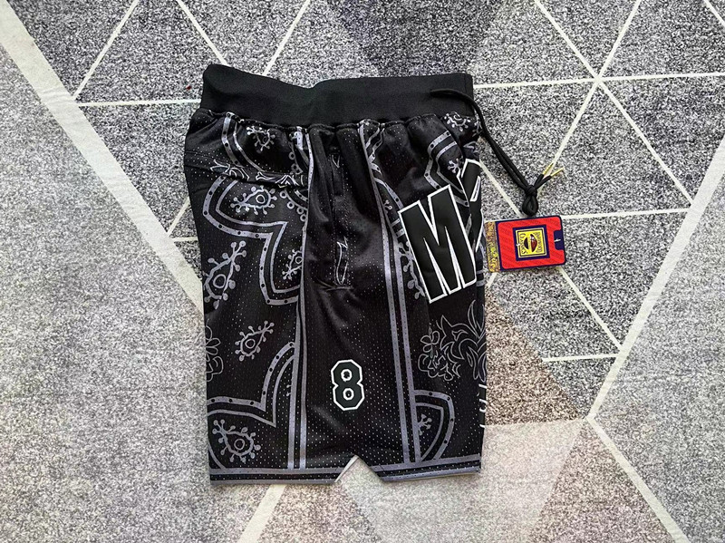Just Don NBA Lakers Team Shorts: High-Quality Customized Basketball Pants Series. - 图片 3