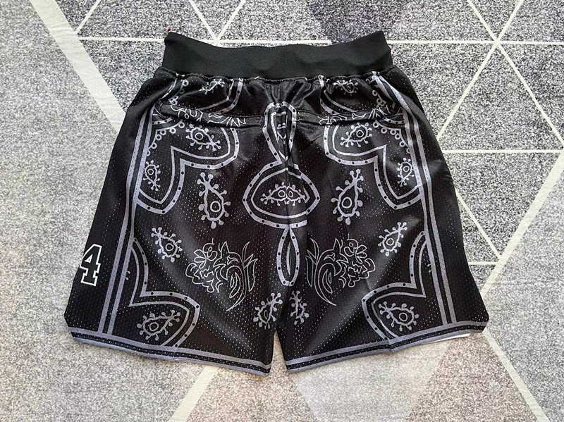 Just Don NBA Lakers Team Shorts: High-Quality Customized Basketball Pants Series. - 图片 2