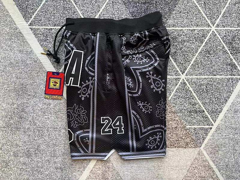 Just Don NBA Lakers Team Shorts: High-Quality Customized Basketball Pants Series. - 图片 4