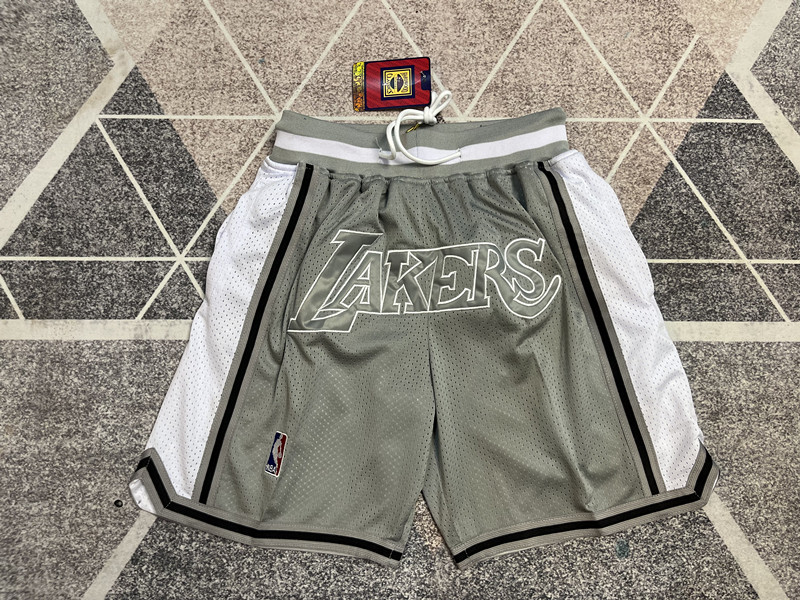 Just Don NBA Los Angeles Lakers Team Shorts: High-Quality Customized Pants Series