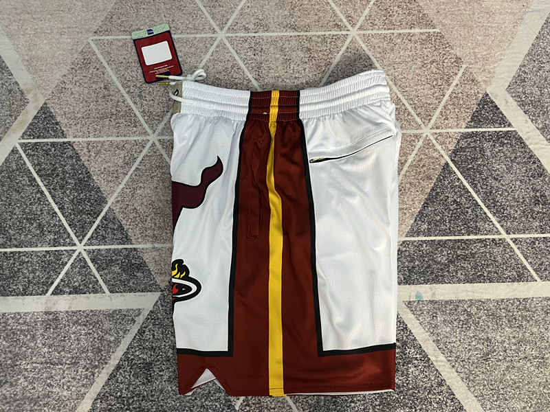 “Just Don NBA Miami Team Embroidered Basketball Shorts Collection” - 图片 4