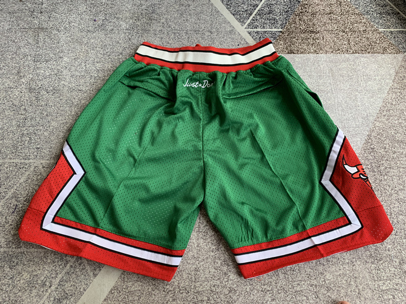 Just Don x Mitchell & Ness Chicago Bulls Embroidered Basketball Shorts: NBA Team Pants Series - 图片 2