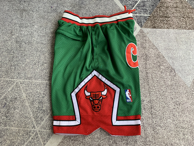 Just Don x Mitchell & Ness Chicago Bulls Embroidered Basketball Shorts: NBA Team Pants Series - 图片 4