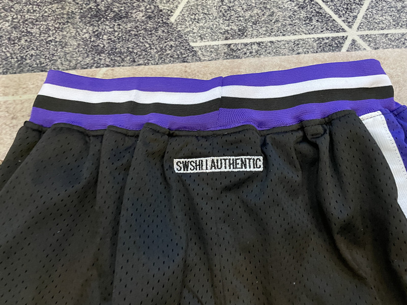 Just Don x Mitchell & Ness NBA Team Embroidered Pants: High-Quality, Customized Design - 图片 6