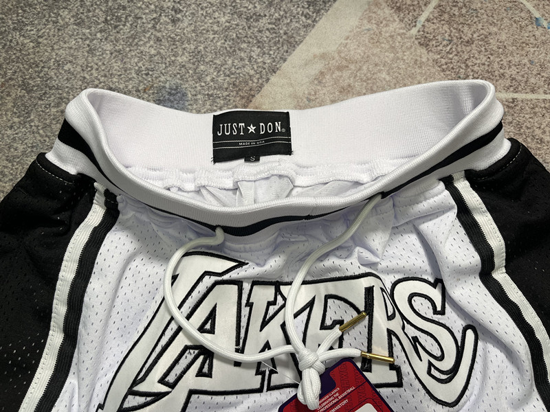 Customized NBA Los Angeles Lakers Team Shorts with Embroidery, Dri-FIT Technology. - 图片 5