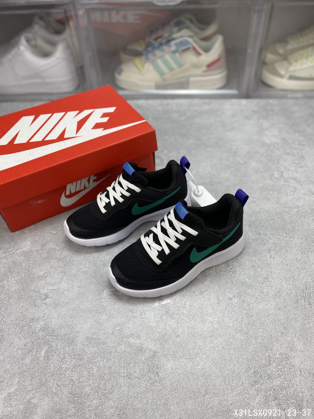 图片[3]-🈴️ Nike/耐克 童鞋 超轻量泡棉中底，客供原厂呼吸透气网面❗️北美市场最为畅销款式，瞩目造型，简约风范❗️耐克Nike Tanjun伦敦系列简约休闲情侣缓震轻便百搭跑步鞋。 类型：童鞋 #X31LSX0921 23-37 尺码：23 24 25 26 27 28 29 30 31 32 33 34 35 36 37-选品中心