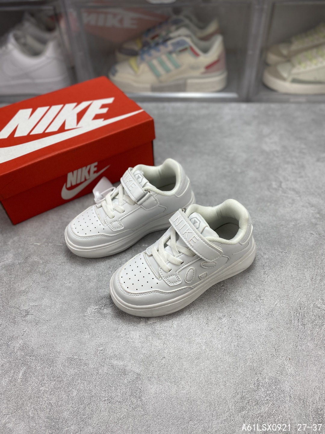 图片[2]-🈴️ 【童鞋耐克 Nike 低帮百搭厚底增高休闲儿童运动板鞋。 货号：CI0919 #A61LSX0921 27-37 尺码：27-37-选品中心