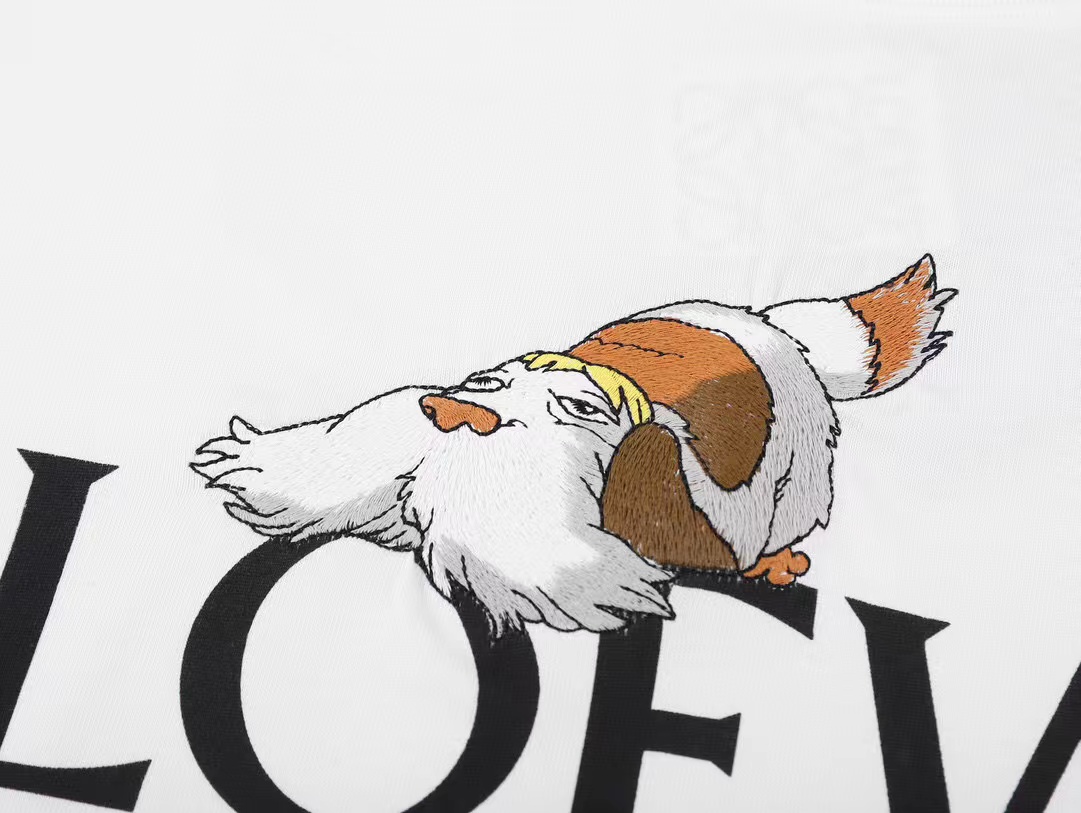 LOEWE 罗意威印花圆领毛圈卫衣 2