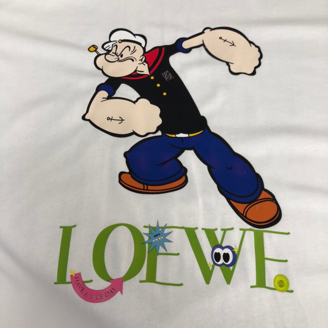 LOEWE 罗意威印花圆领毛圈卫衣 2