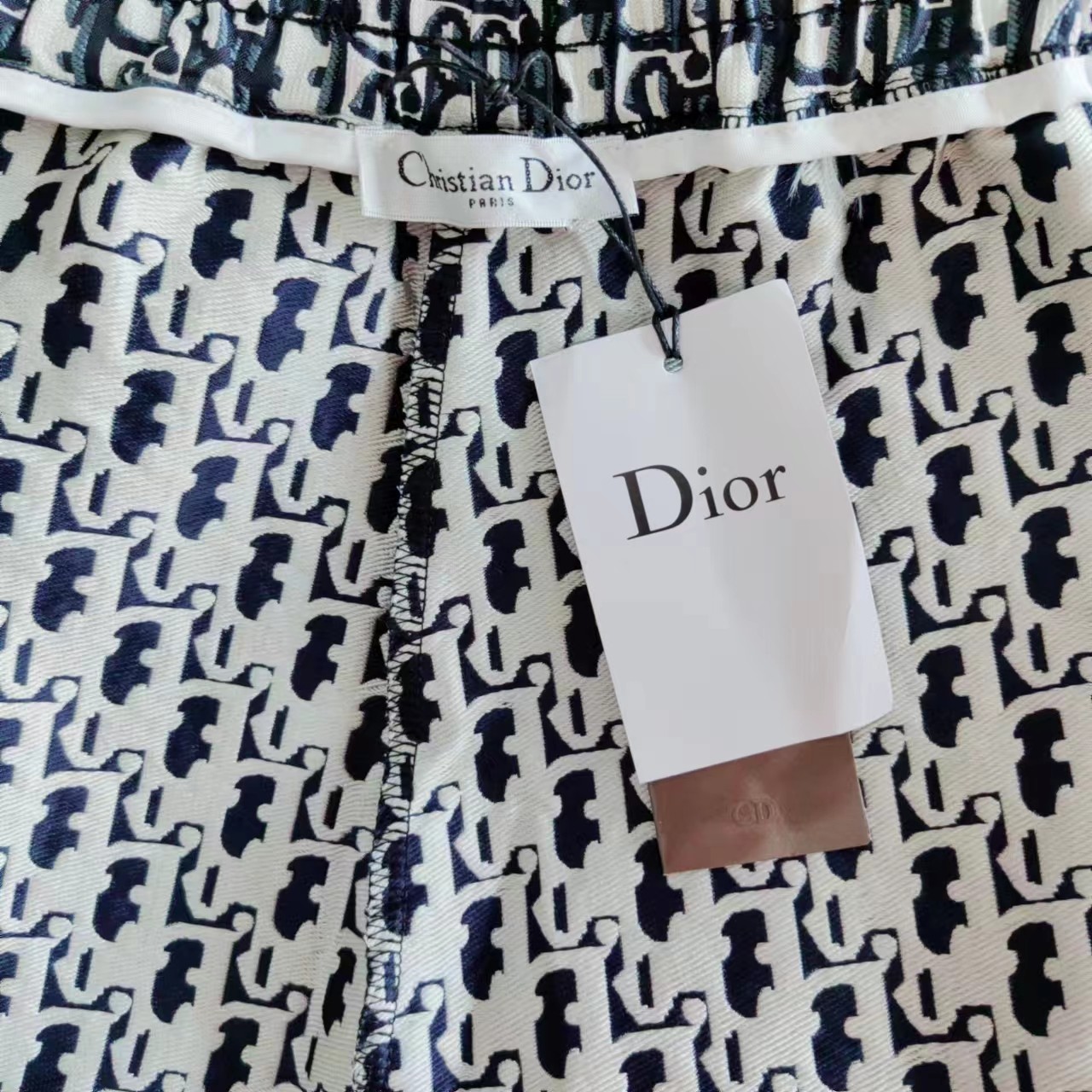 细节图 DIOR/迪奥 满印老花长裤