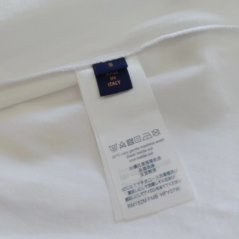 LOUIS VUITTON 路易威登 草间弥生联名系列迷幻花朵印花短袖T恤 白色