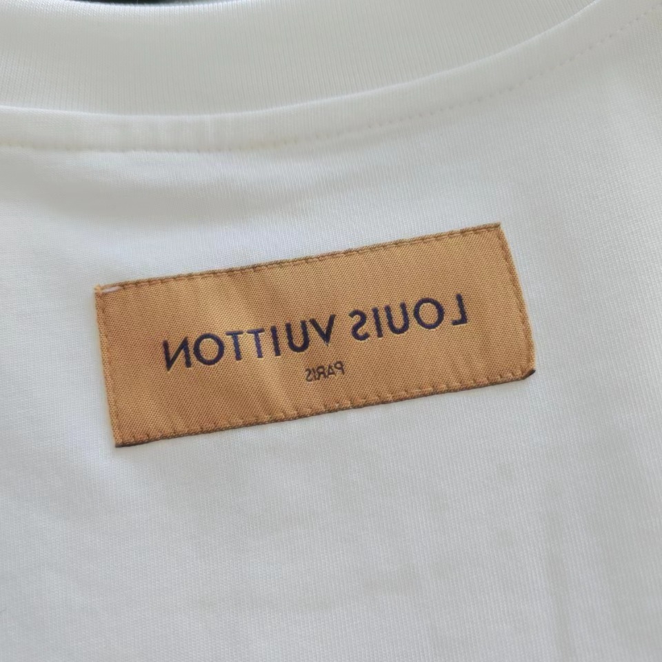 LOUIS VUITTON 路易威登 草间弥生联名系列迷幻花朵印花短袖T恤 白色