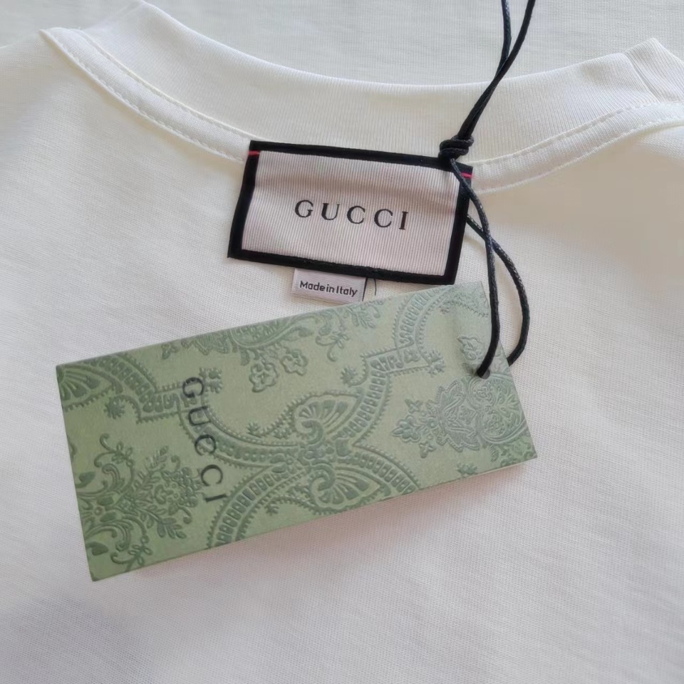 0 实拍细节图+尺码表 GUCCI/古驰 24ss龙年限定四小龙短袖T桖