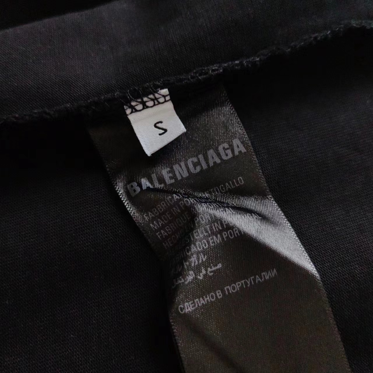 实拍细节图+尺码表 巴黎世家 Balenciaga龙年限定款短袖