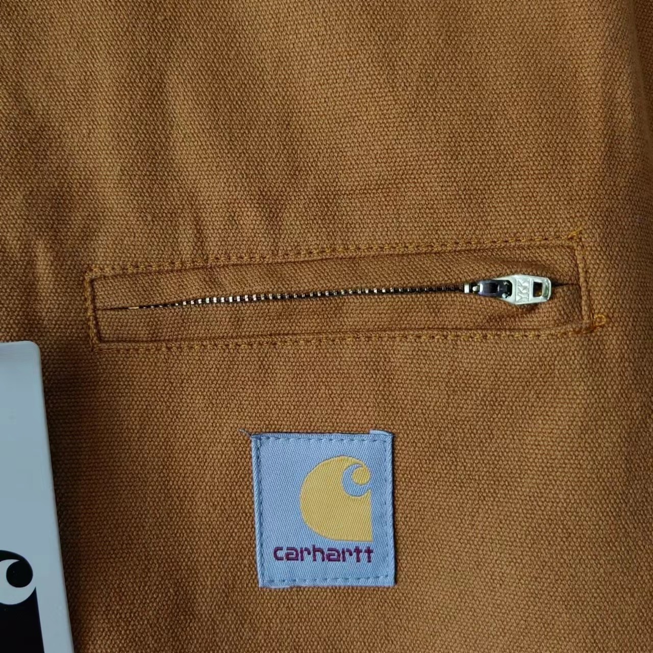 实拍细节图+尺码表 Carhartt 卡哈特灯芯绒翻领底特律工装夹克外套