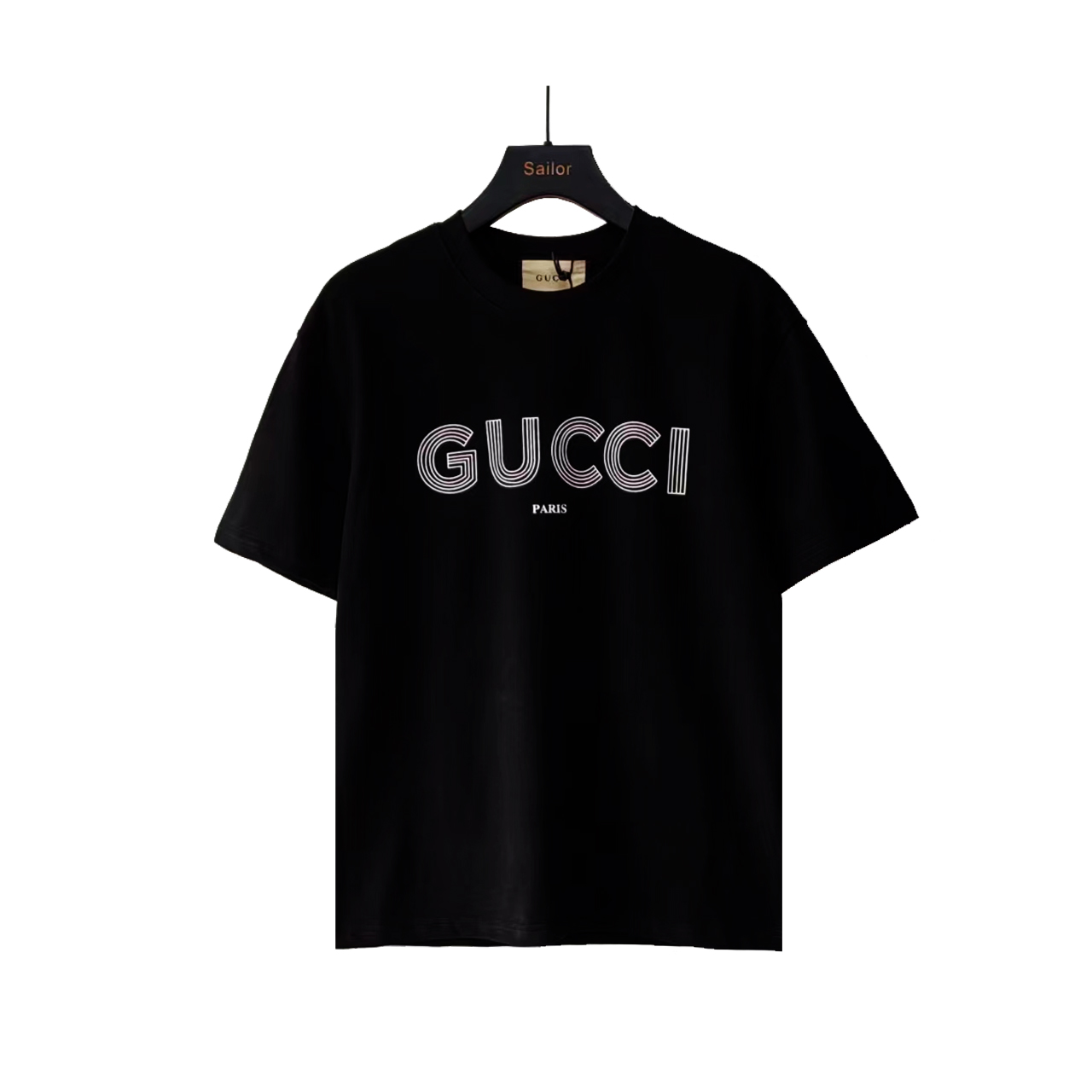 实拍细节图+尺码表 Gucci/古驰 24SS经典logo印花T恤