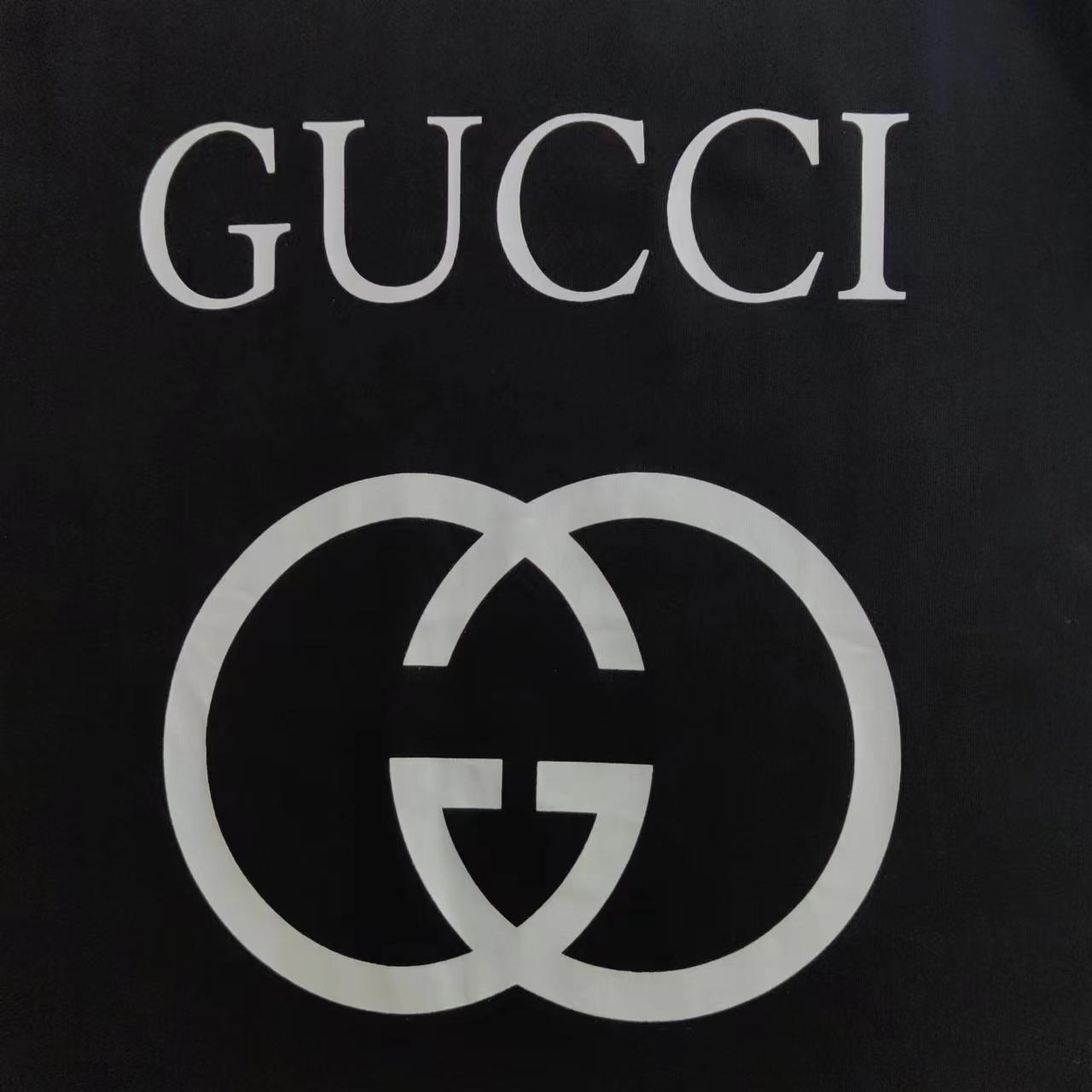 实拍细节图+尺码表 Gucci/古驰双G基础双环倒扣Logo印花短袖