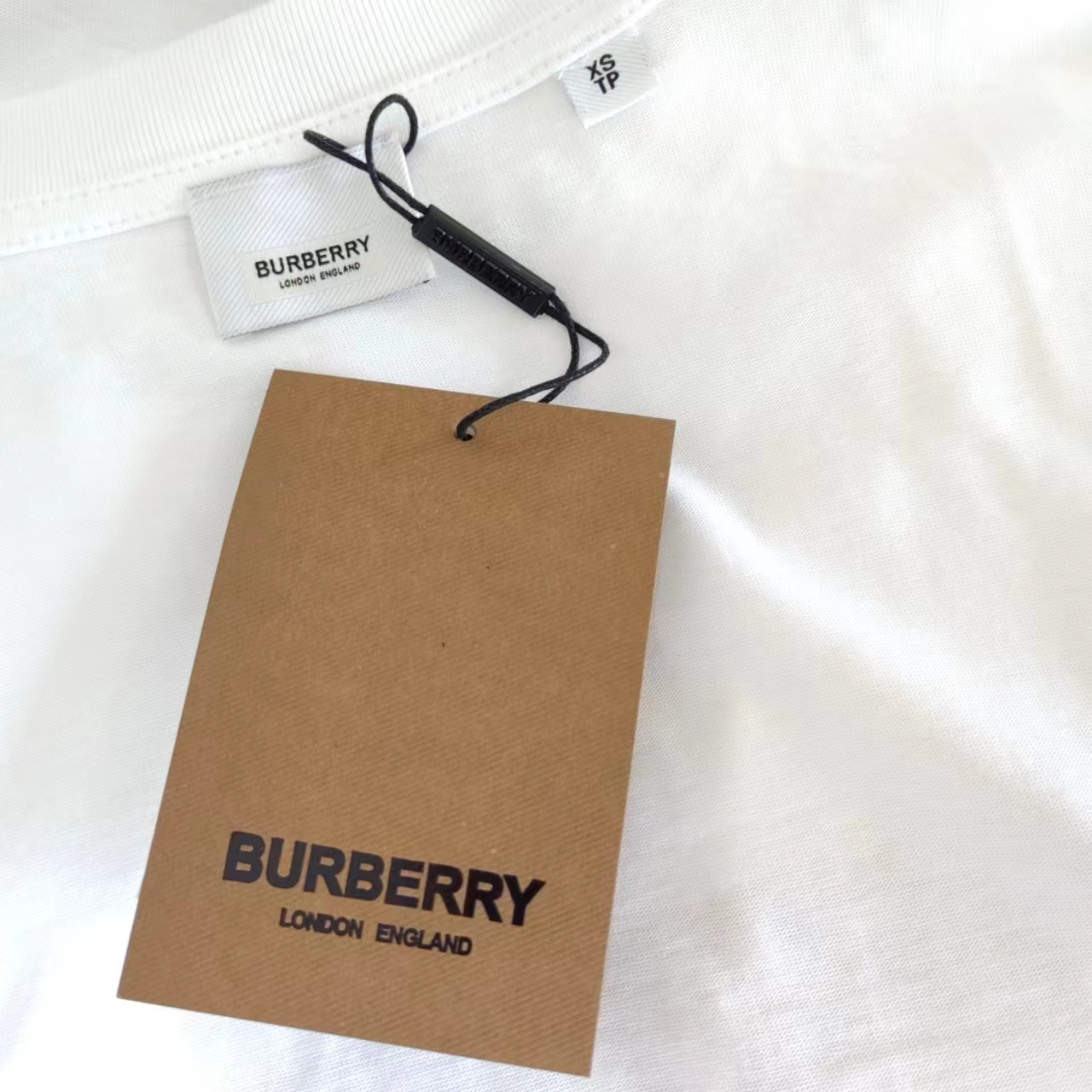 150 实拍细节图+尺码表 巴宝莉Burberry 伦敦限定单排字母短袖