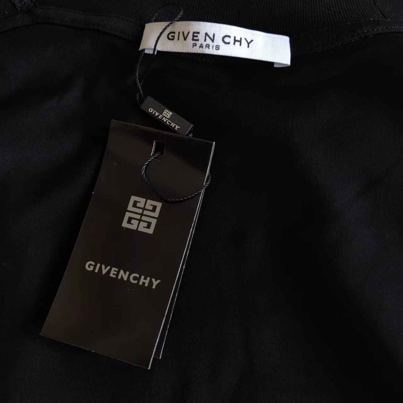 实拍细节图+尺码表 GlVENCHY 纪梵希 24ss巨齿鲨鱼后背logo短袖T桖