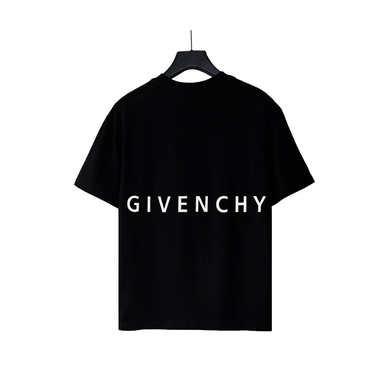 实拍细节图+尺码表 GlVENCHY 纪梵希 24ss巨齿鲨鱼后背logo短袖T桖