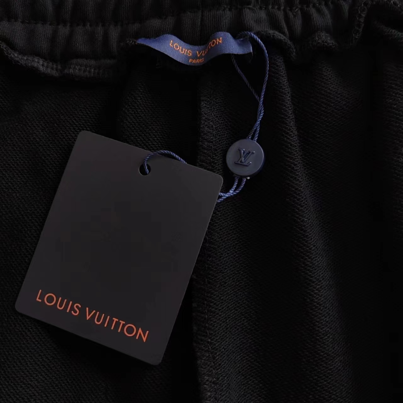 实拍细节图+尺码表 Louis Vuitton/路易威登 24SS新款三花刺绣LOGO短裤