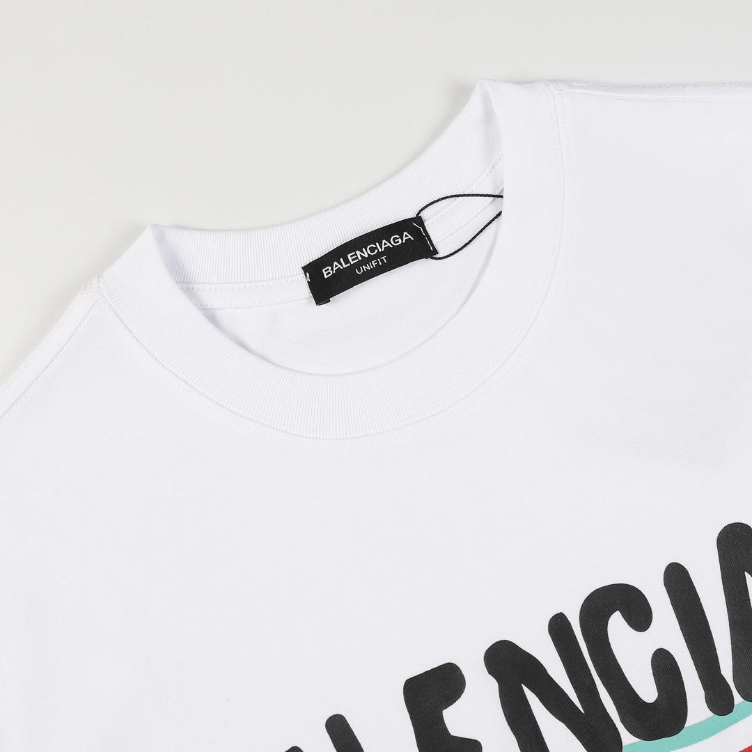 Balenciaga/巴黎世家 可乐短袖T恤