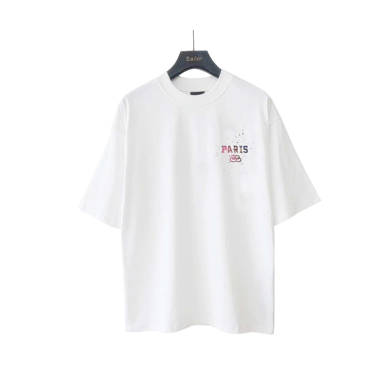 Balenciaga / 巴黎世家直喷彩印短袖