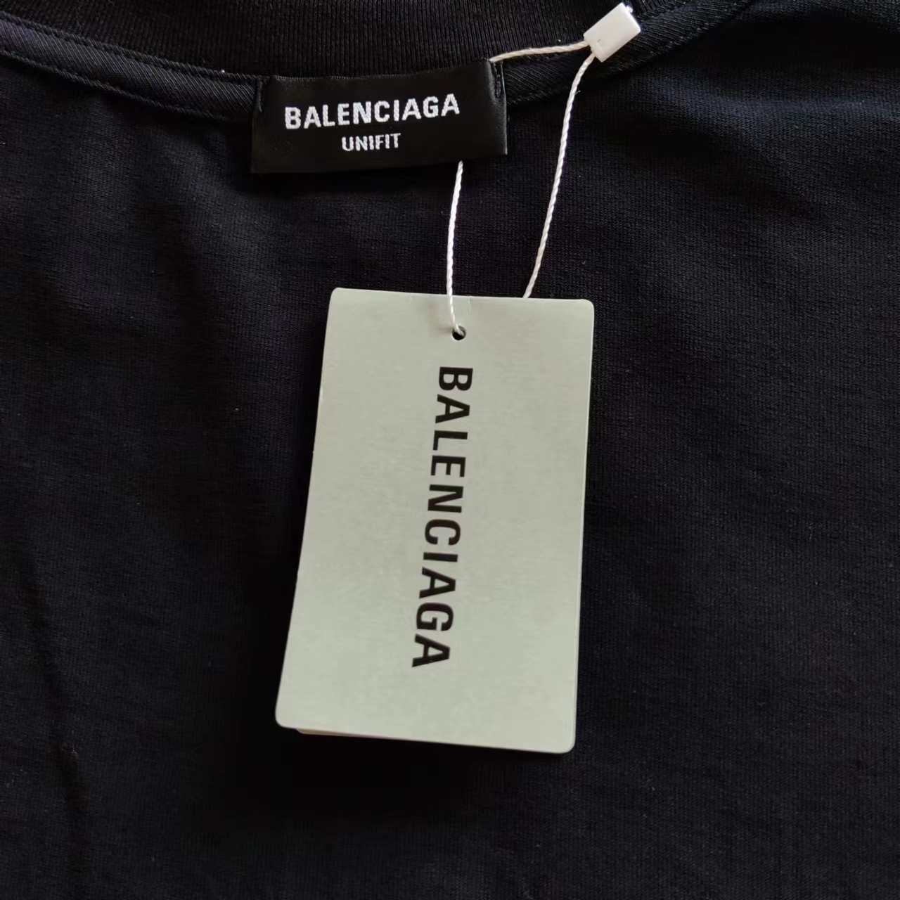 实拍细节图+尺码表 BALENCIAGA 巴黎世家24新款BL字母LOGO印花短袖T恤