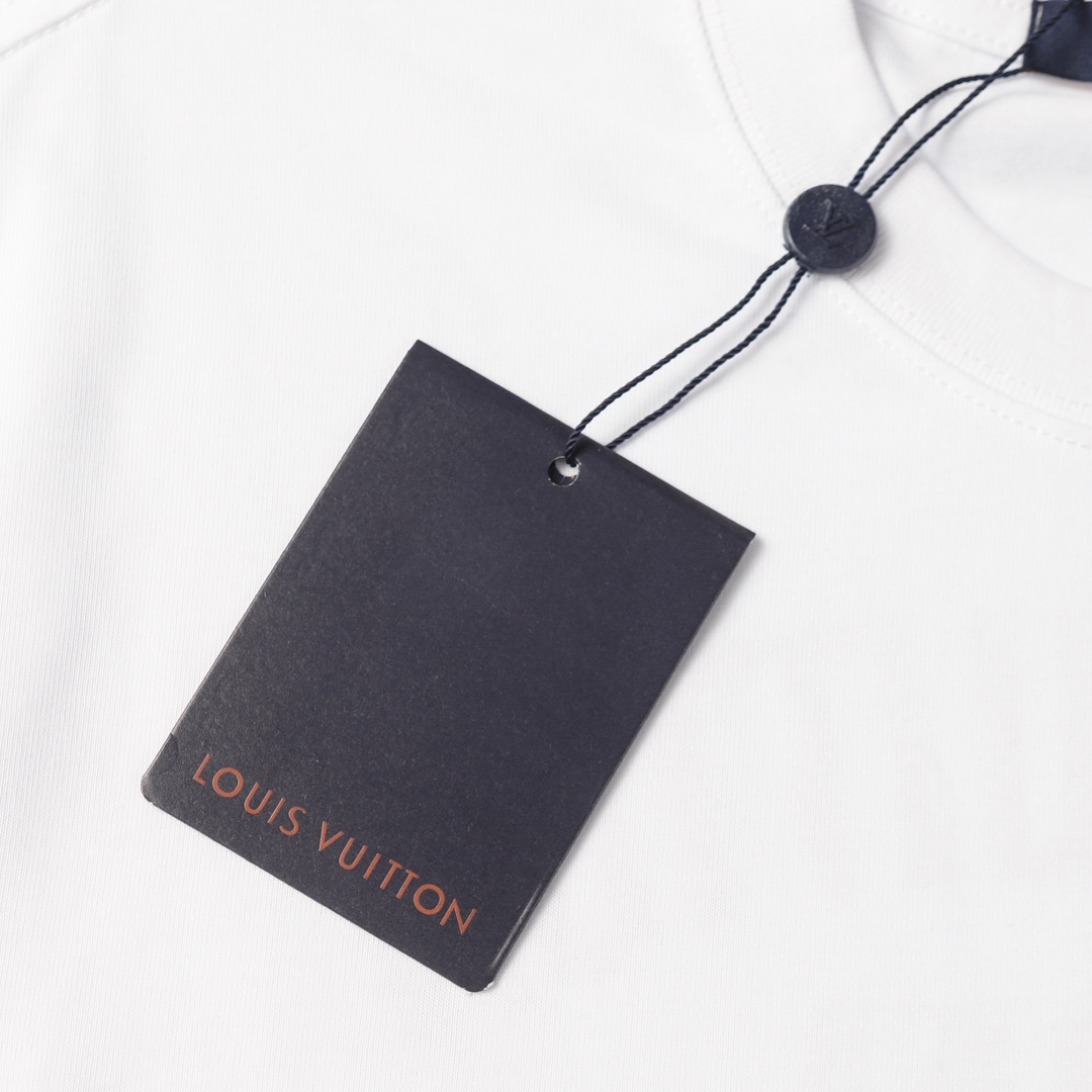 Louis Vuit*on/路易威登 24SS老爷车LOGO短袖