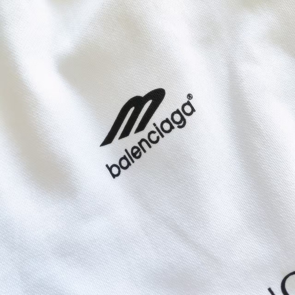 实拍细节图+尺码表 Balenciaga /巴黎世家 满Logo赛车服长裤