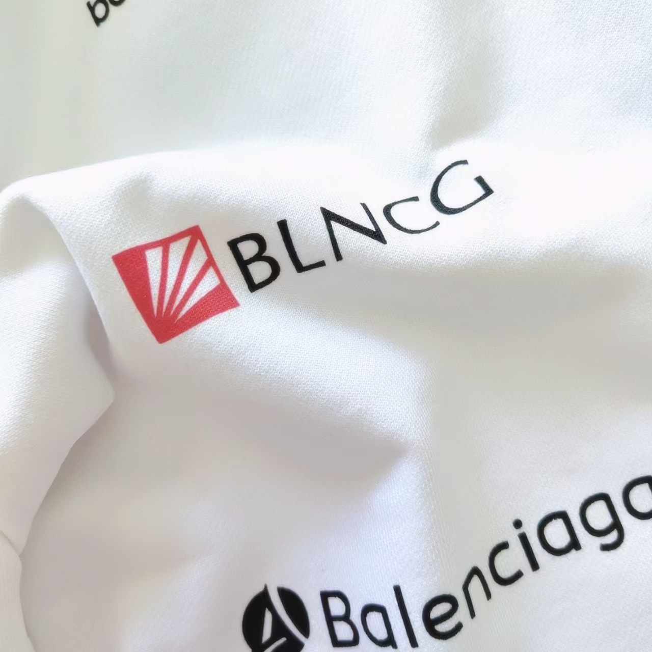 实拍细节图+尺码表 Balenciaga /巴黎世家 满Logo赛车服长裤