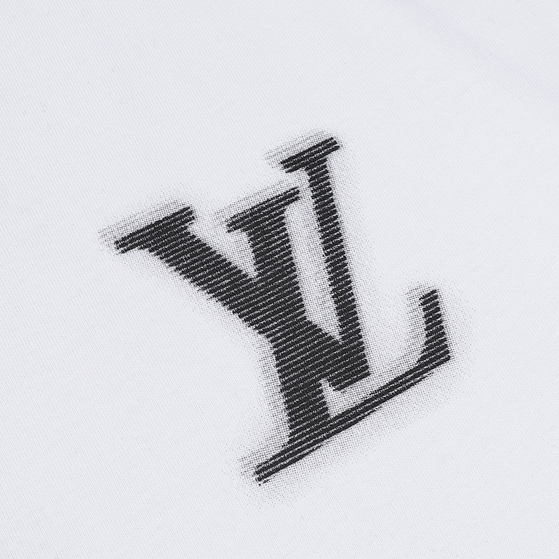 Louis Vuitton/路易威登24ss 重影印花短袖T恤