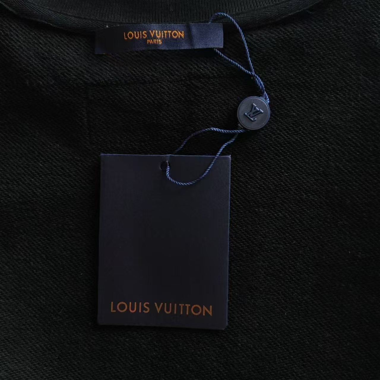 实拍细节图+尺码表 Louis Vuitton/路易威登 腰果花印花圆领卫衣