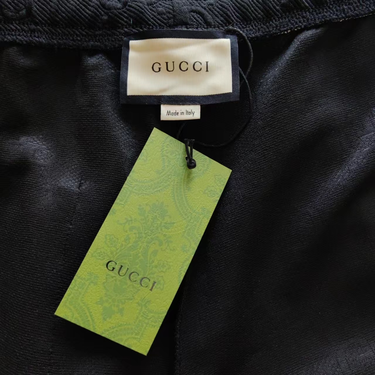 Gucci/古驰 24SS 双G织带套装休闲长裤