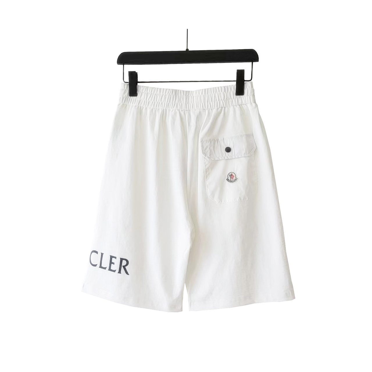 Moncler 蒙口 24SS字母LOGO后兜标志性五分短裤 简约 LoGO标识 五分裤