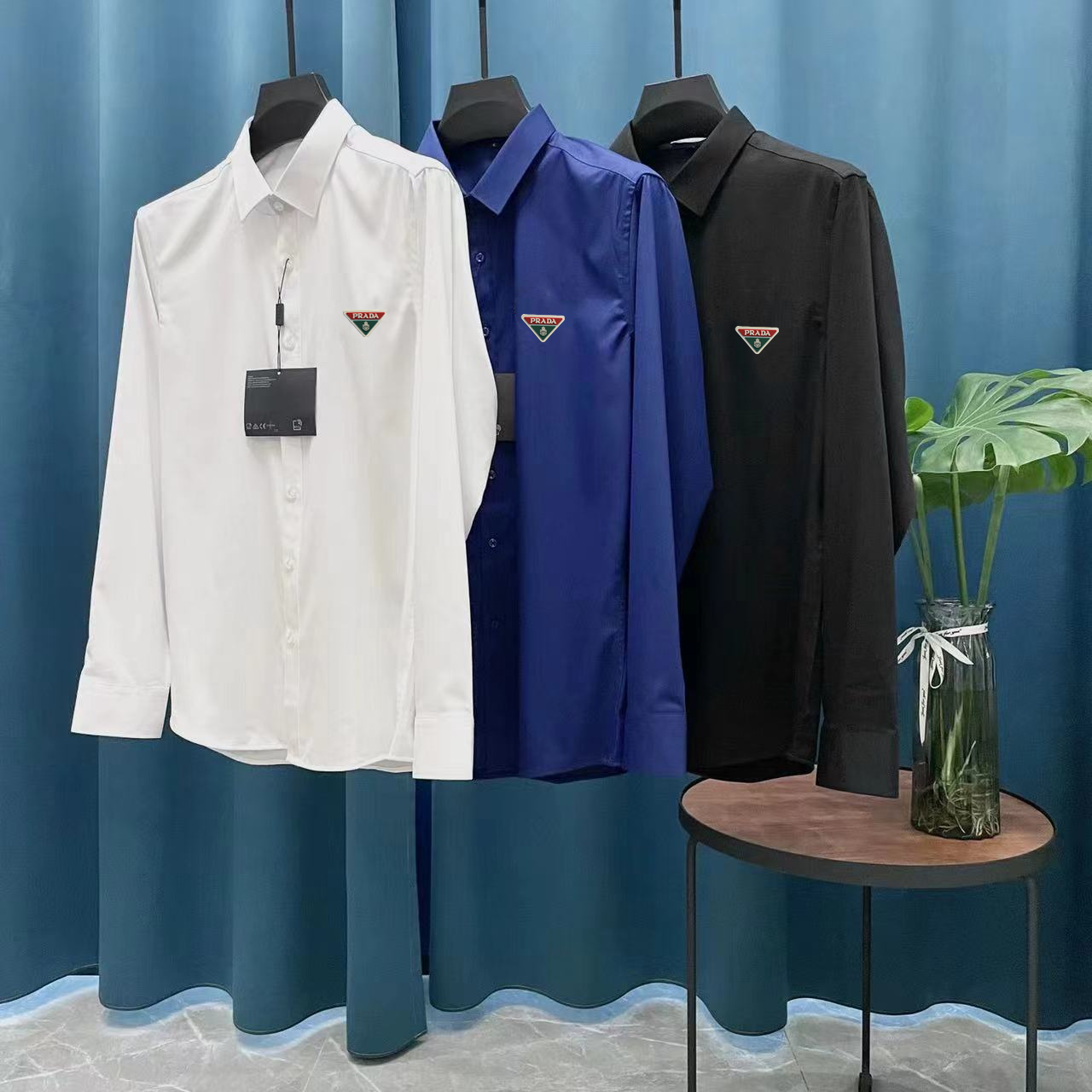 Dostosuj najlepszą replikę
 Prada Podróbka
 Odzież Koszule i bluzki Unisex Bawełna Długi rękaw