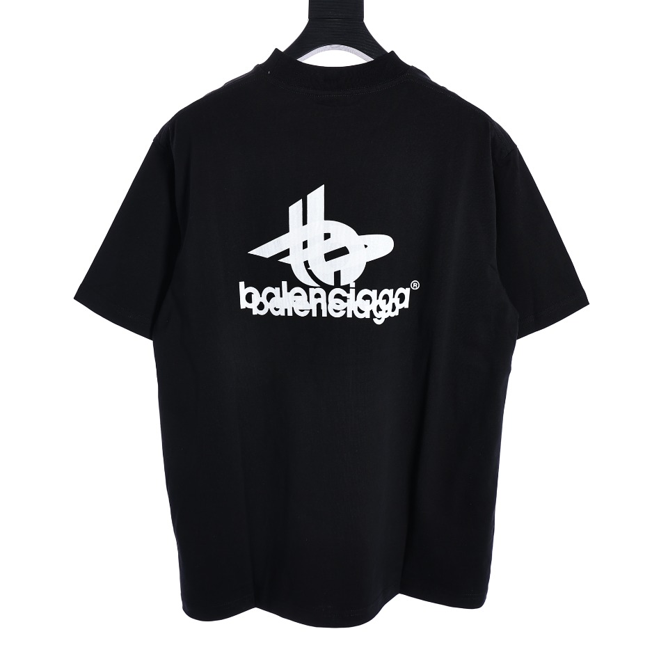 Balenciaga 巴黎世家 23SS 重叠字母短袖T恤