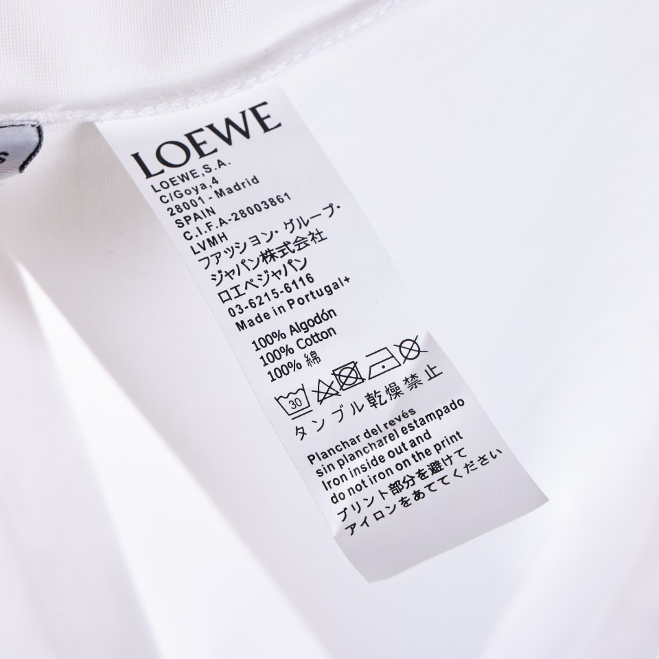 Loewe/罗意威 2024ss曼德拉草手提包印花短袖T恤