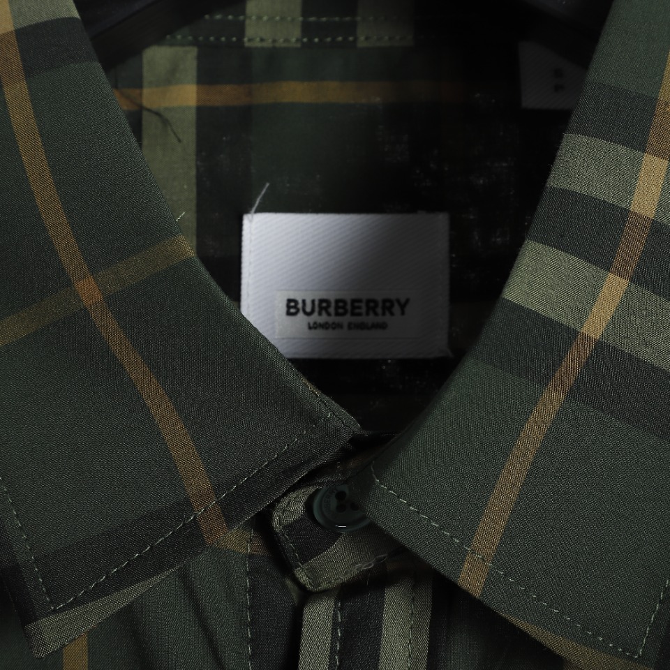 Burberry/巴宝莉经典元素条纹长袖衬衫 BBR品牌最具代表性经典条纹衬衣