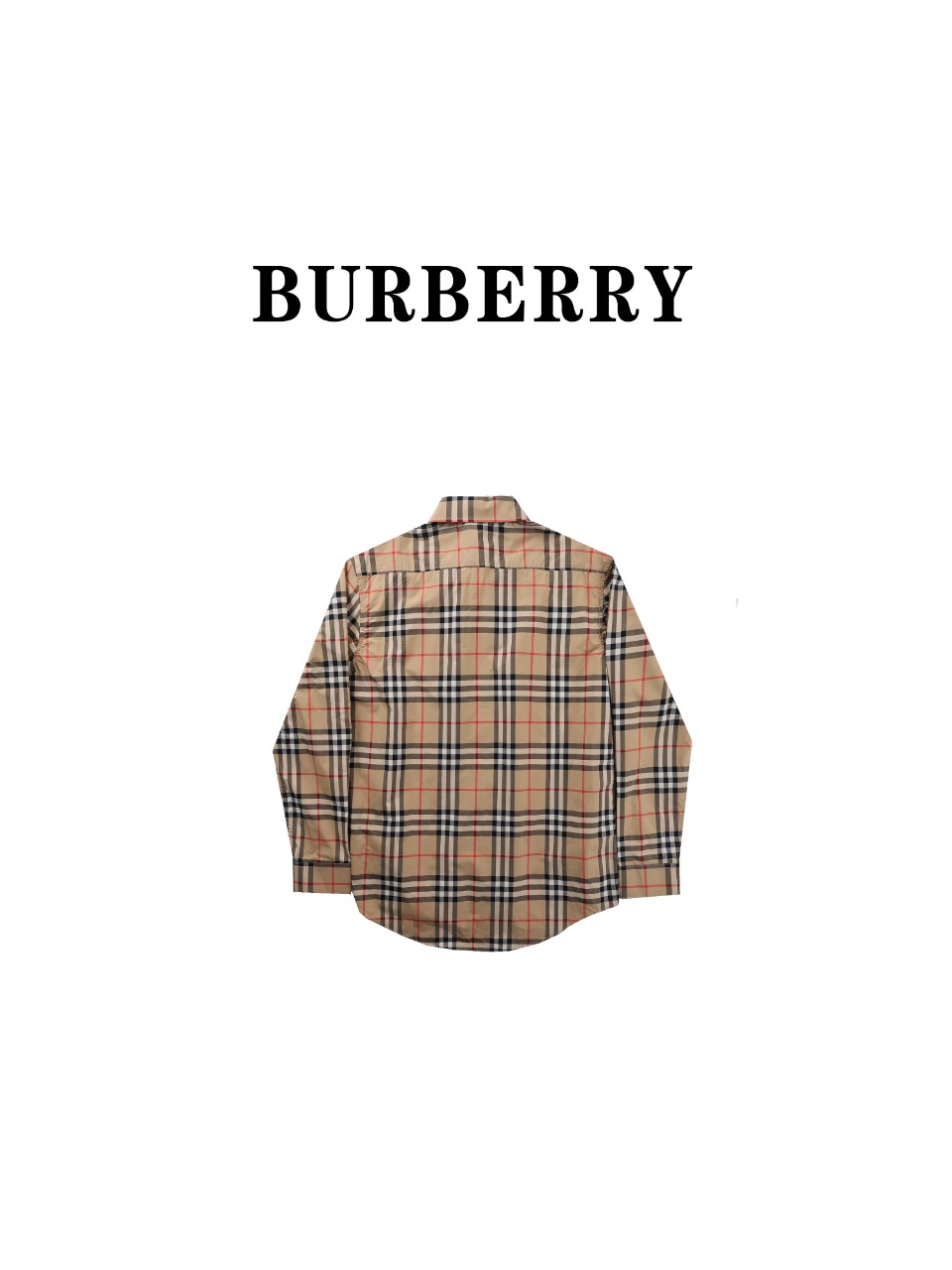 220 Burberry/巴宝莉经典元素条纹长袖衬衫 BBR品牌最具代表性经典条纹衬衣