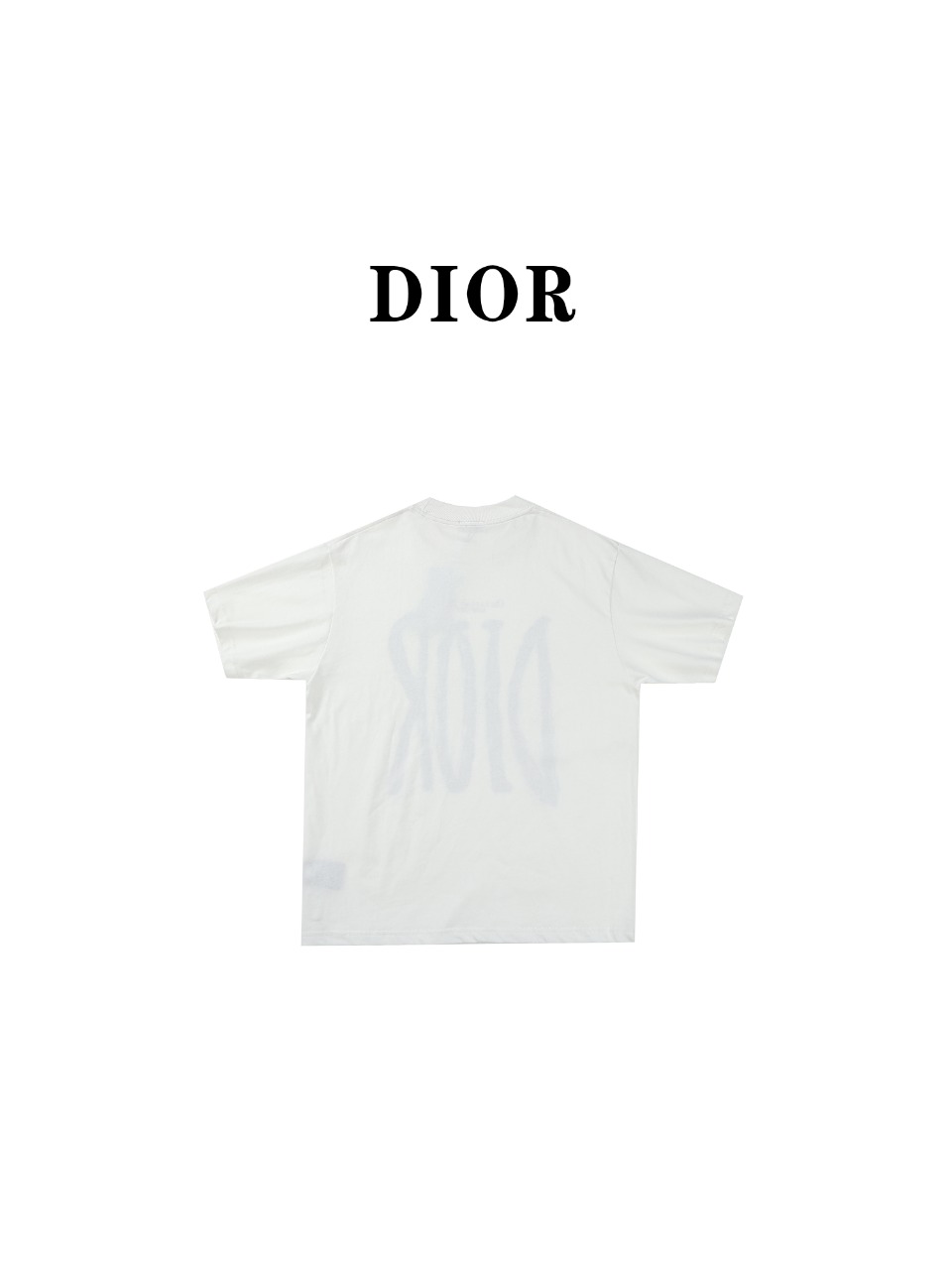 Dior/迪奥CD 24ss字母大logo手绘印花短袖T恤