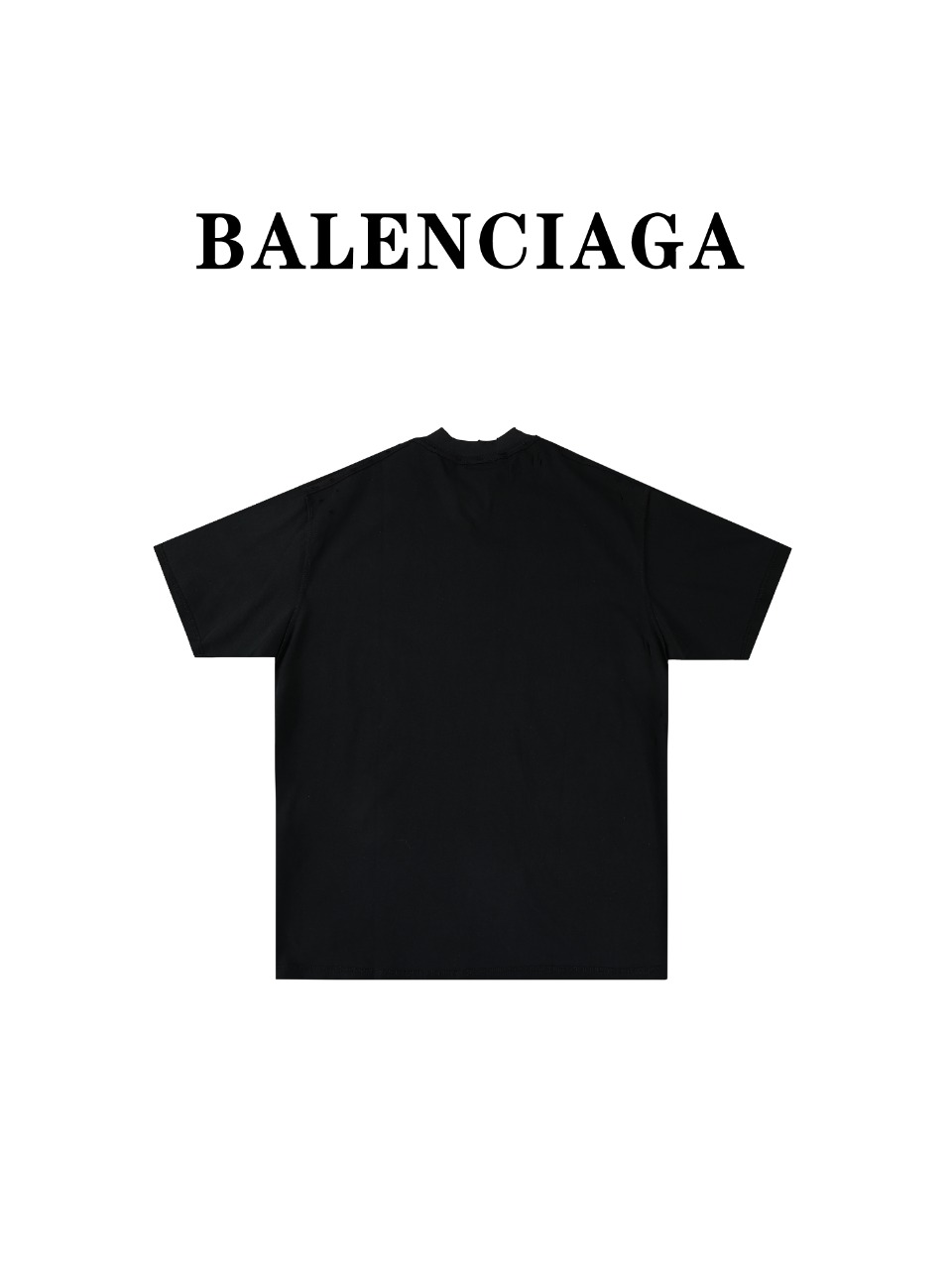 Balenciaga/巴黎世家 BLCG24ss重工水洗做旧城堡短袖T恤