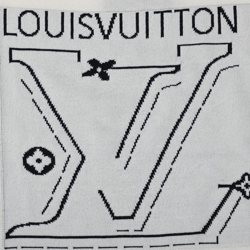 LouisVuitton/路易威登24ss星宿连线针织圆领T恤短袖