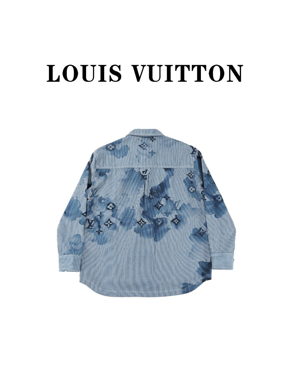 Louis Vuitton/路易威登 23Fw 水墨老花牛仔外套