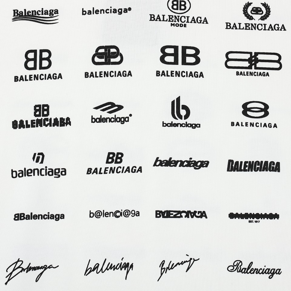 Balenciaga巴黎世家BLCG 24SS 限定标语logo短袖T恤