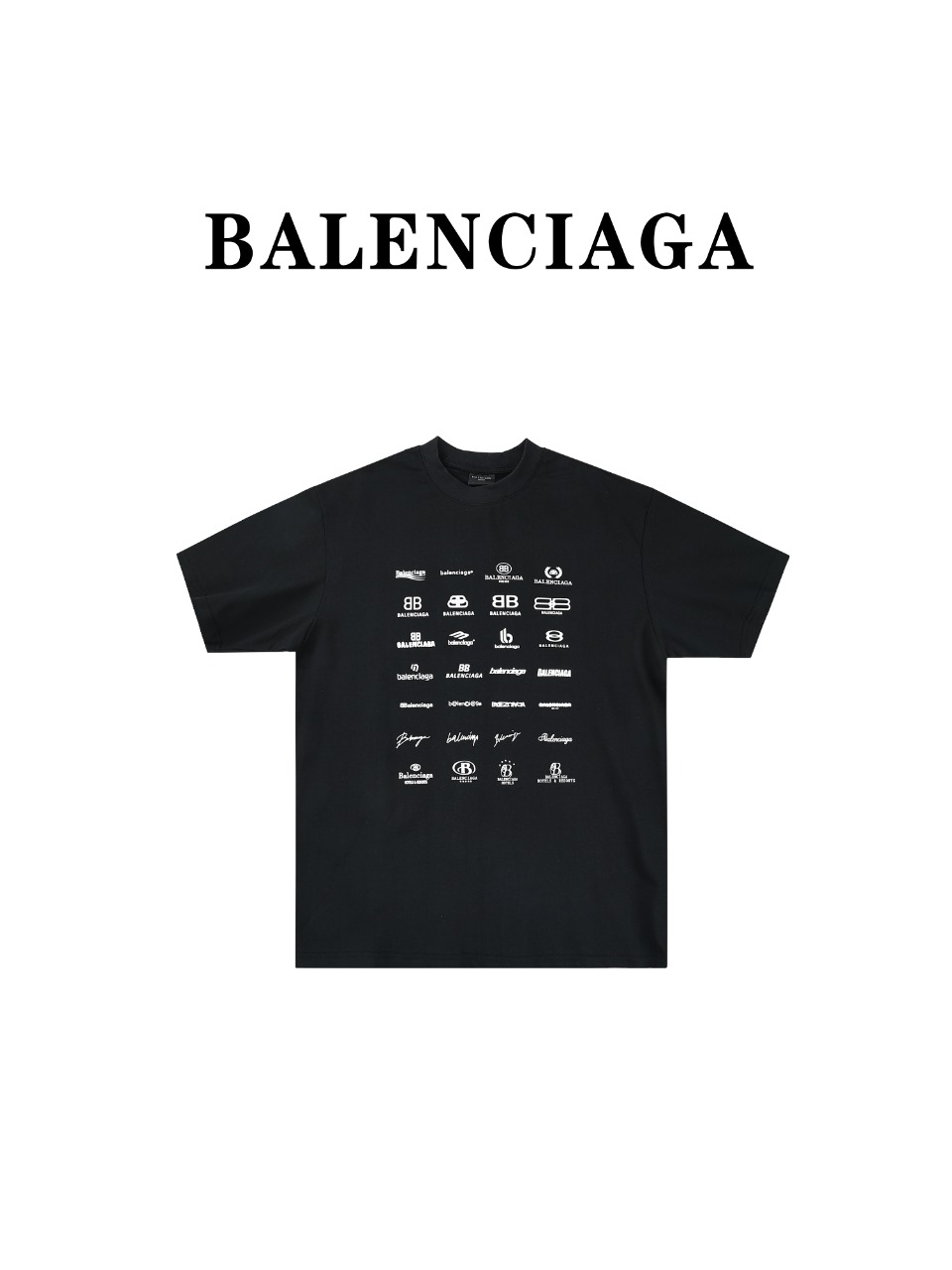 Balenciaga巴黎世家BLCG 24SS 限定标语logo短袖T恤